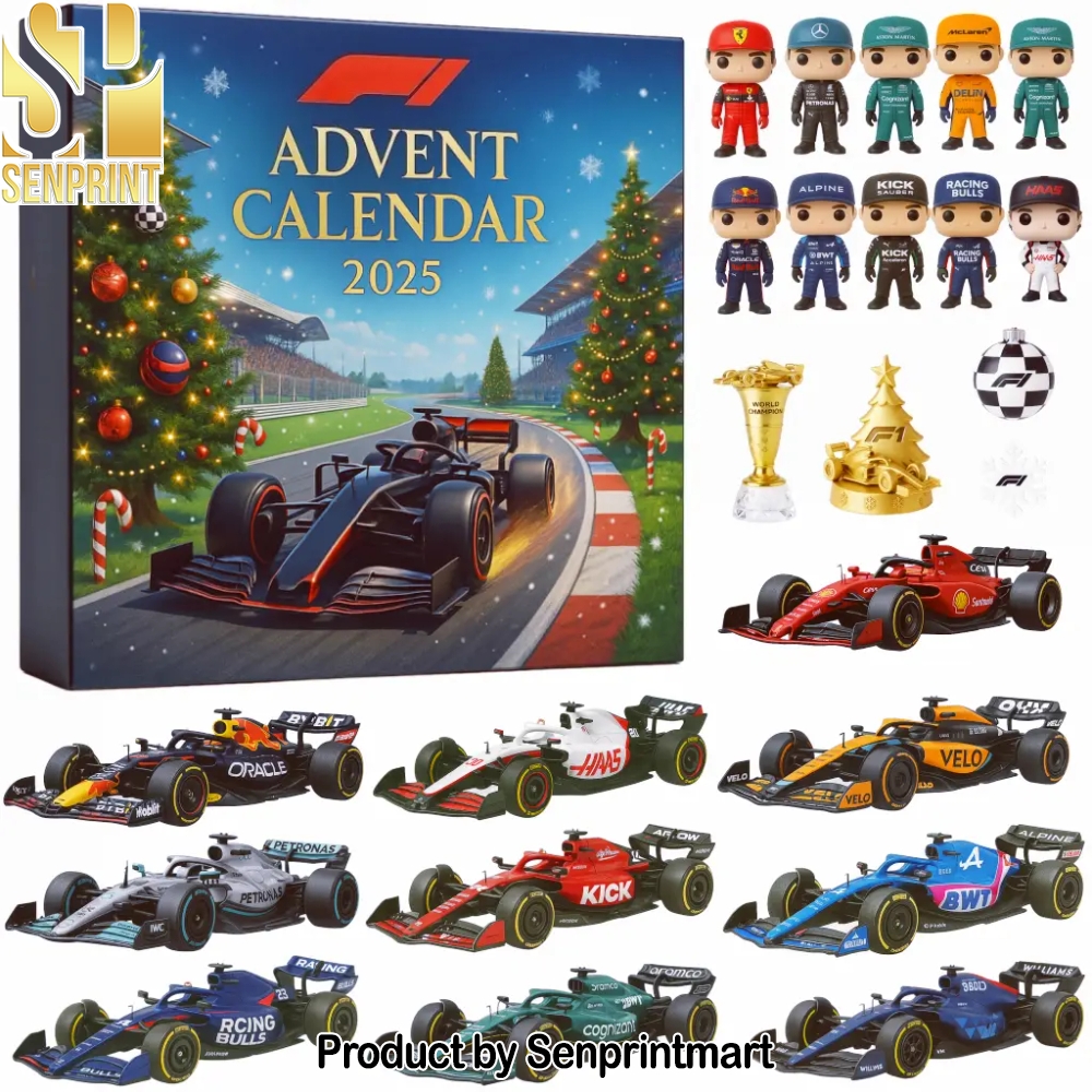 F1 Racing Team 2025 Advent Calendar Box 2025