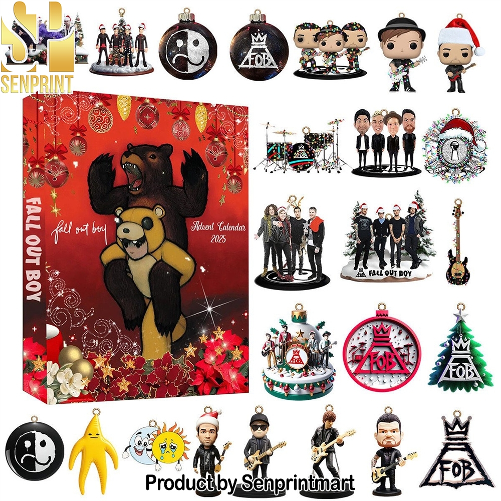 Fall Out Boy Festive Countdown Calendar 2025 Fall Out Boy Festive Countdown Calendar 2025