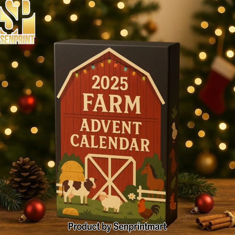 Farm Christmas Holiday Treasure Box 2025