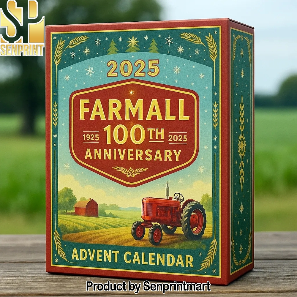 Farmall Tractor 100Th Anniversary Holiday Surprise Calendar 2025