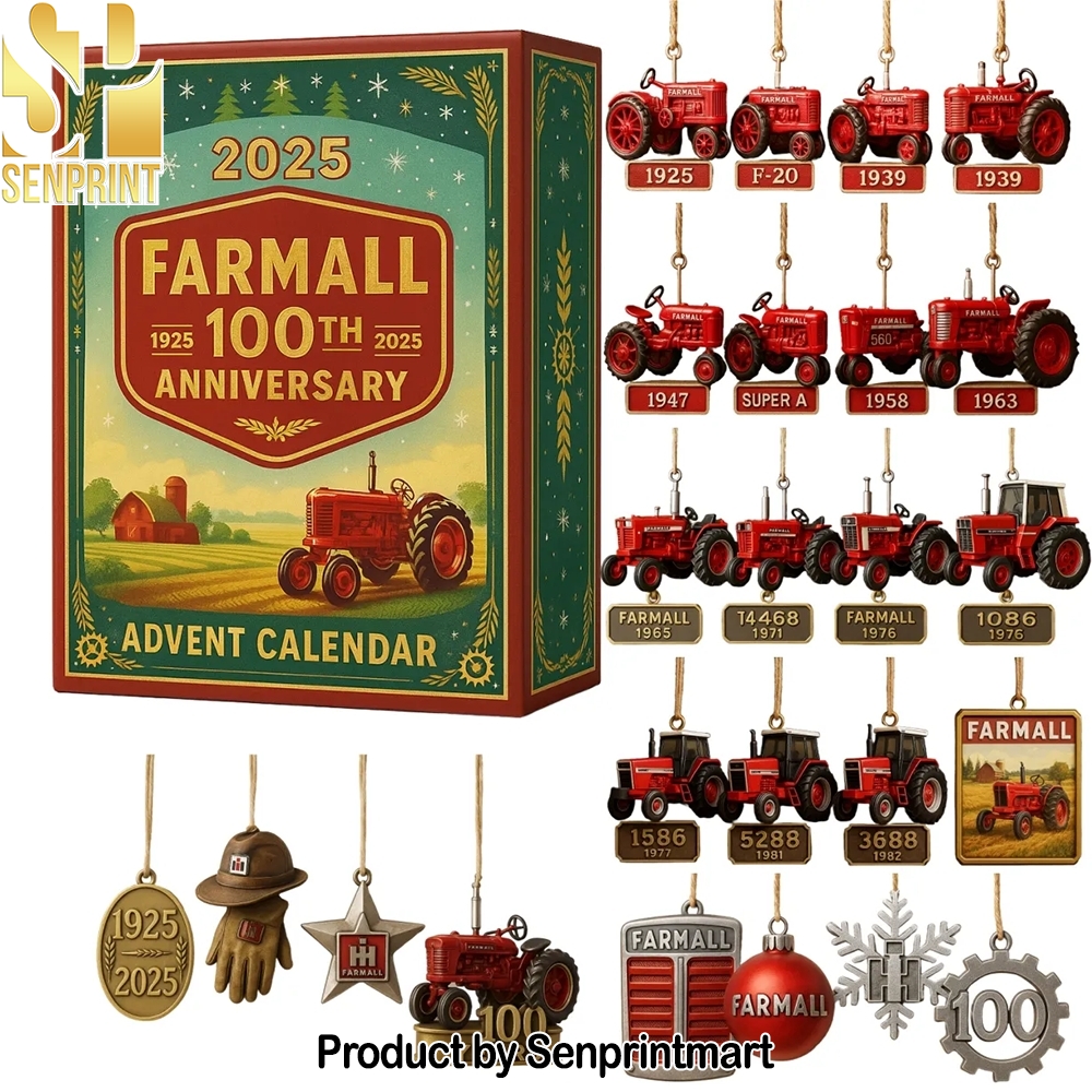 Farmall Tractor 100Th Anniversary Holiday Surprise Calendar 2025 Farmall Tractor 100Th Anniversary Holiday Surprise Calendar 2025