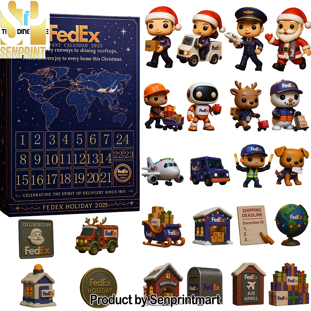 Fedex Christmas Gift Box Holiday Countdown Box 2025