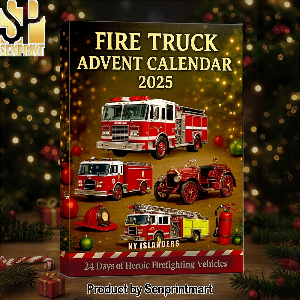 Fire Truck Holiday Treasure Box 2025