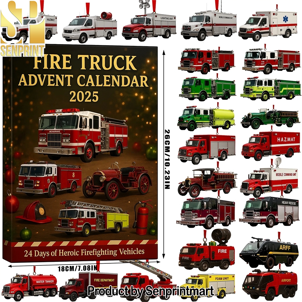 Fire Truck Holiday Treasure Box 2025 Fire Truck Holiday Treasure Box 2025