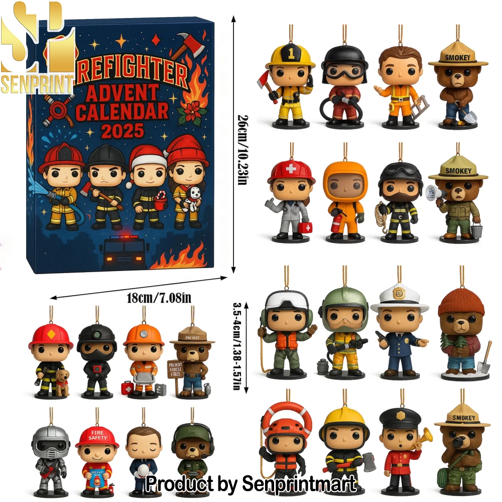 Firefighter 2025 Advent Calendar Box 2025