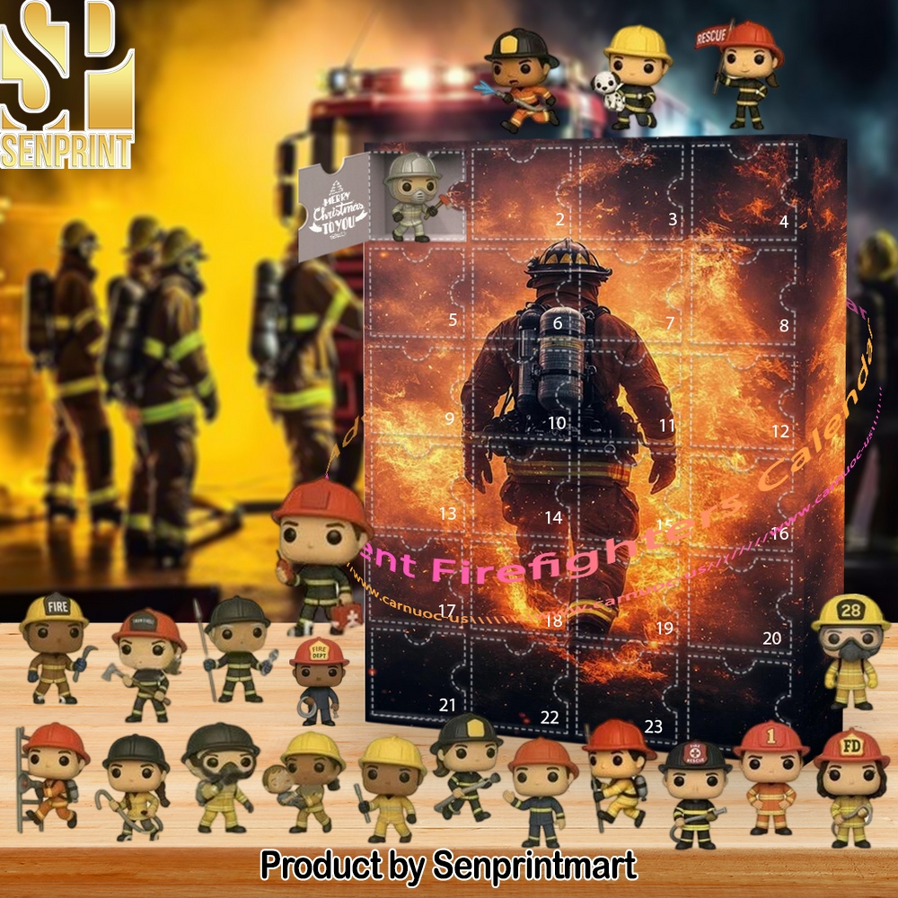 Firefighters Christmas Daily Gift Box 2025