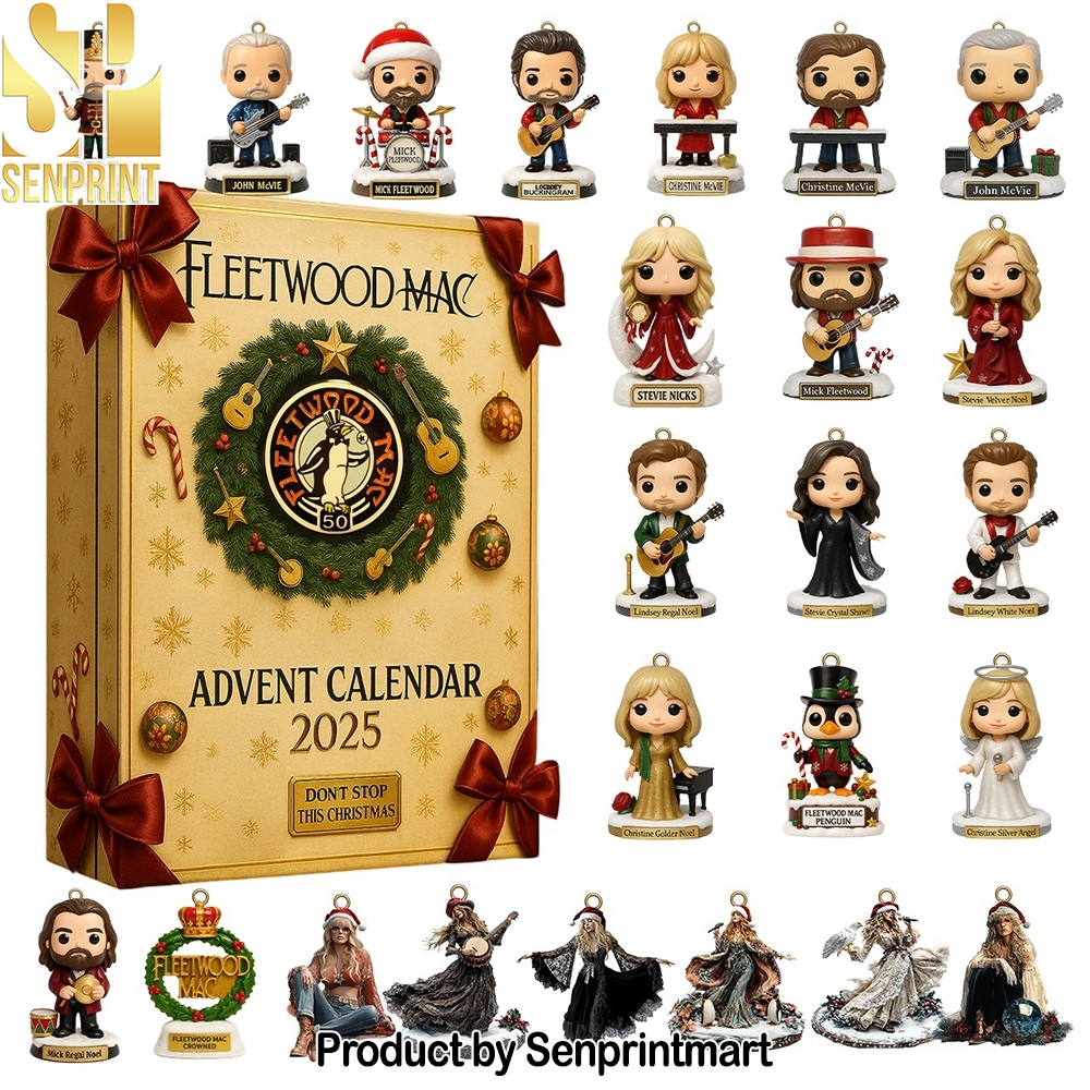 Fleetwood Mac Christmas Gift Calendar 2025 Fleetwood Mac Christmas Gift Calendar 2025
