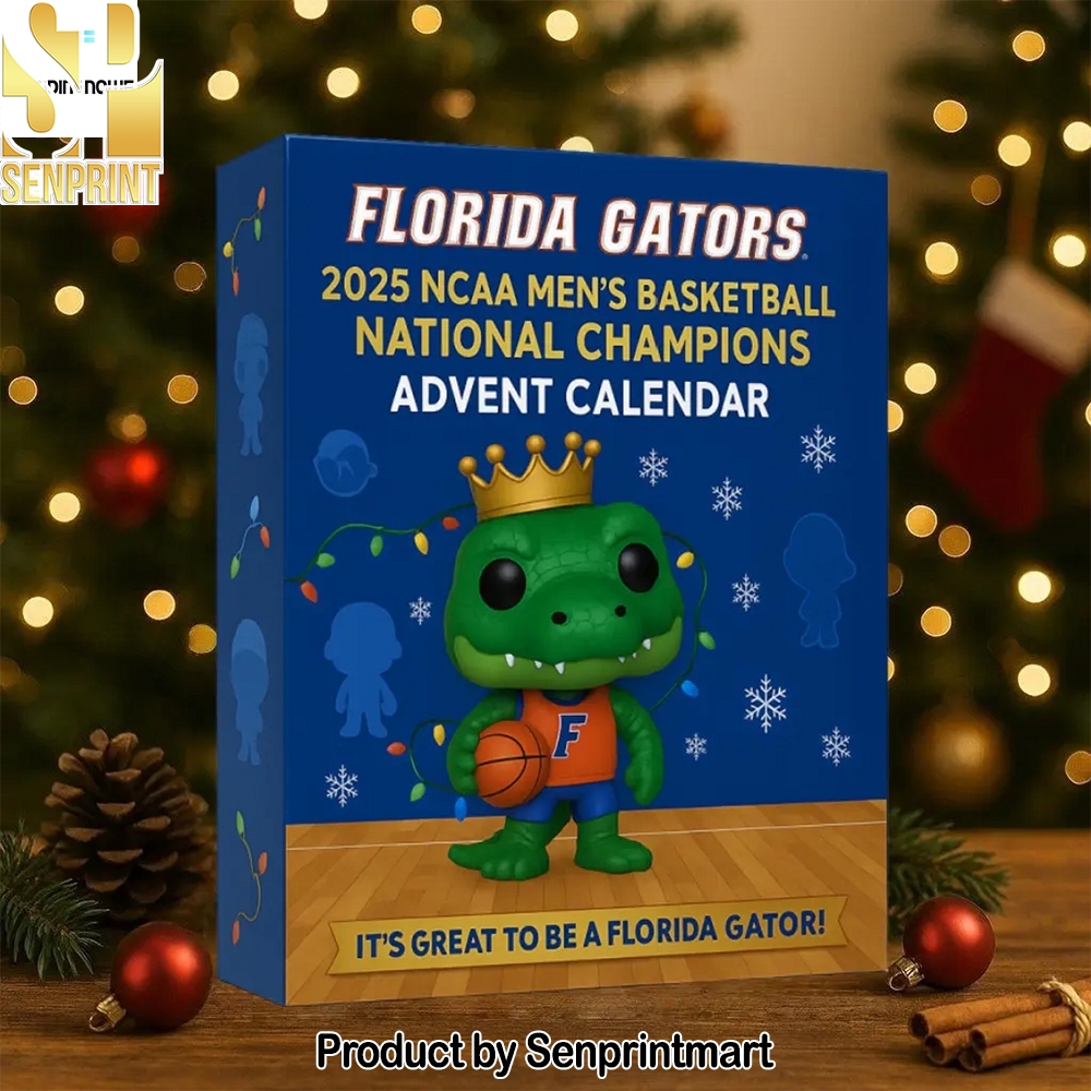 Florida Gators 2025 Ncaa Basketball National Champions Christmas Surprise Box 2025 Florida Gators 2025 Ncaa Basketball National Champions Christmas Surprise Box 2025