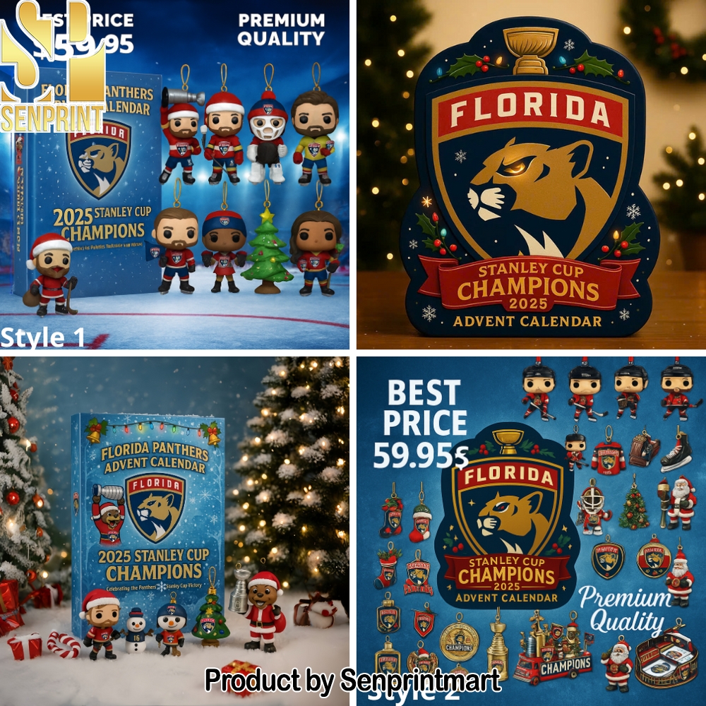Florida Panthers Christmas Countdown Calendar 2025