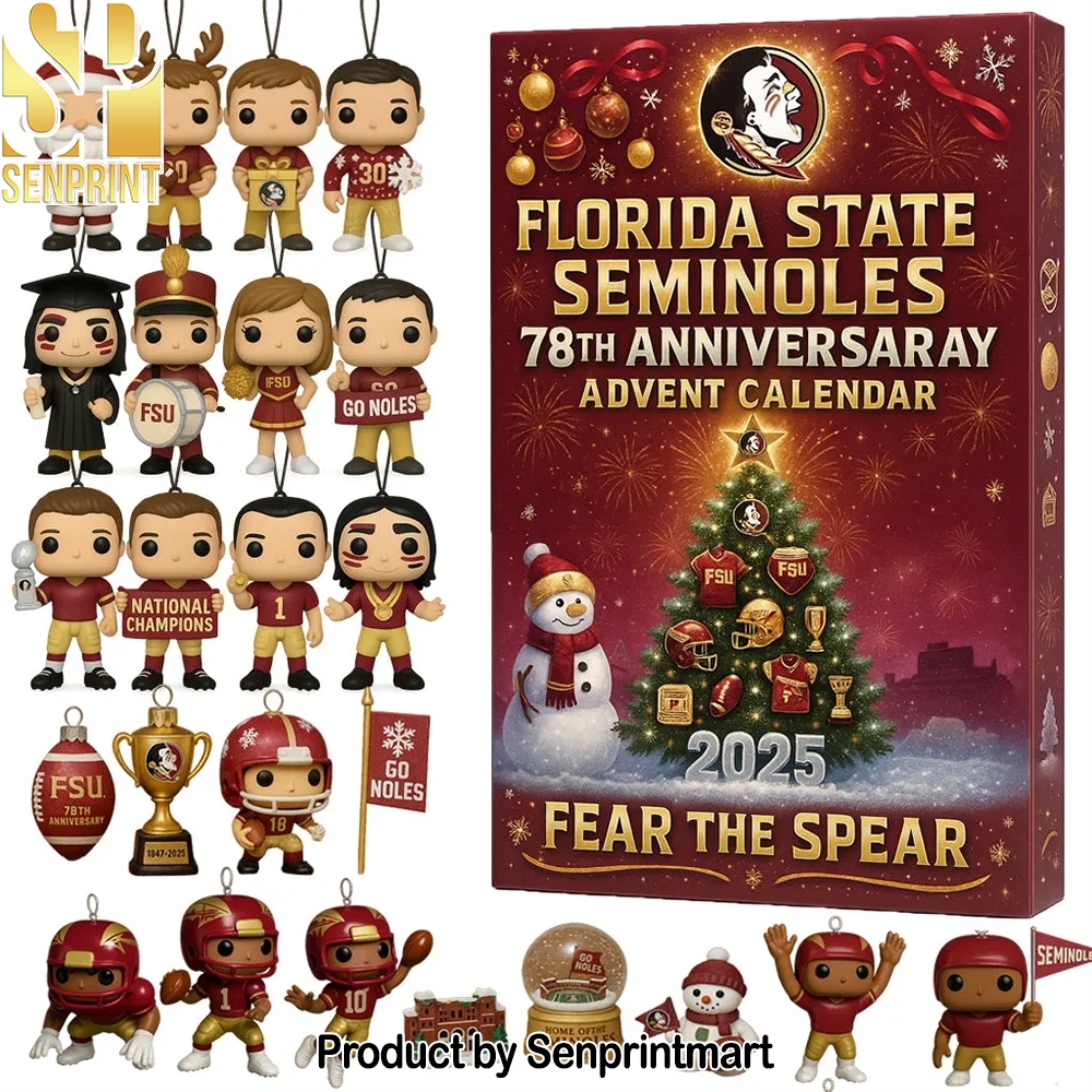 Florida State Seminoles 78Th Anniversary 2025 Advent Calendar 2025