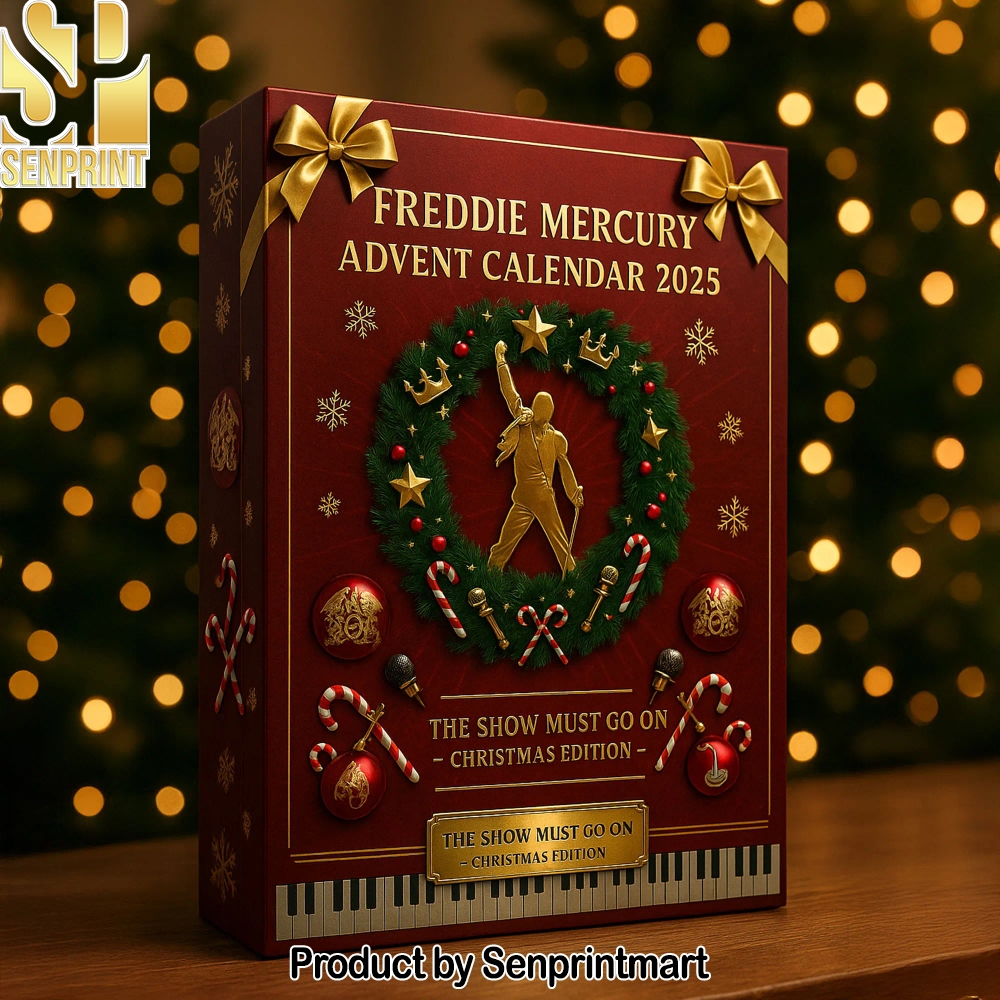 Freddie Mercury Christmas Daily Gift Box 2025