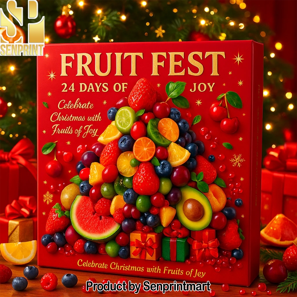 Fruit Fest Fresh Fruit Joy For Christmas Countdown Christmas Treat Box 2025