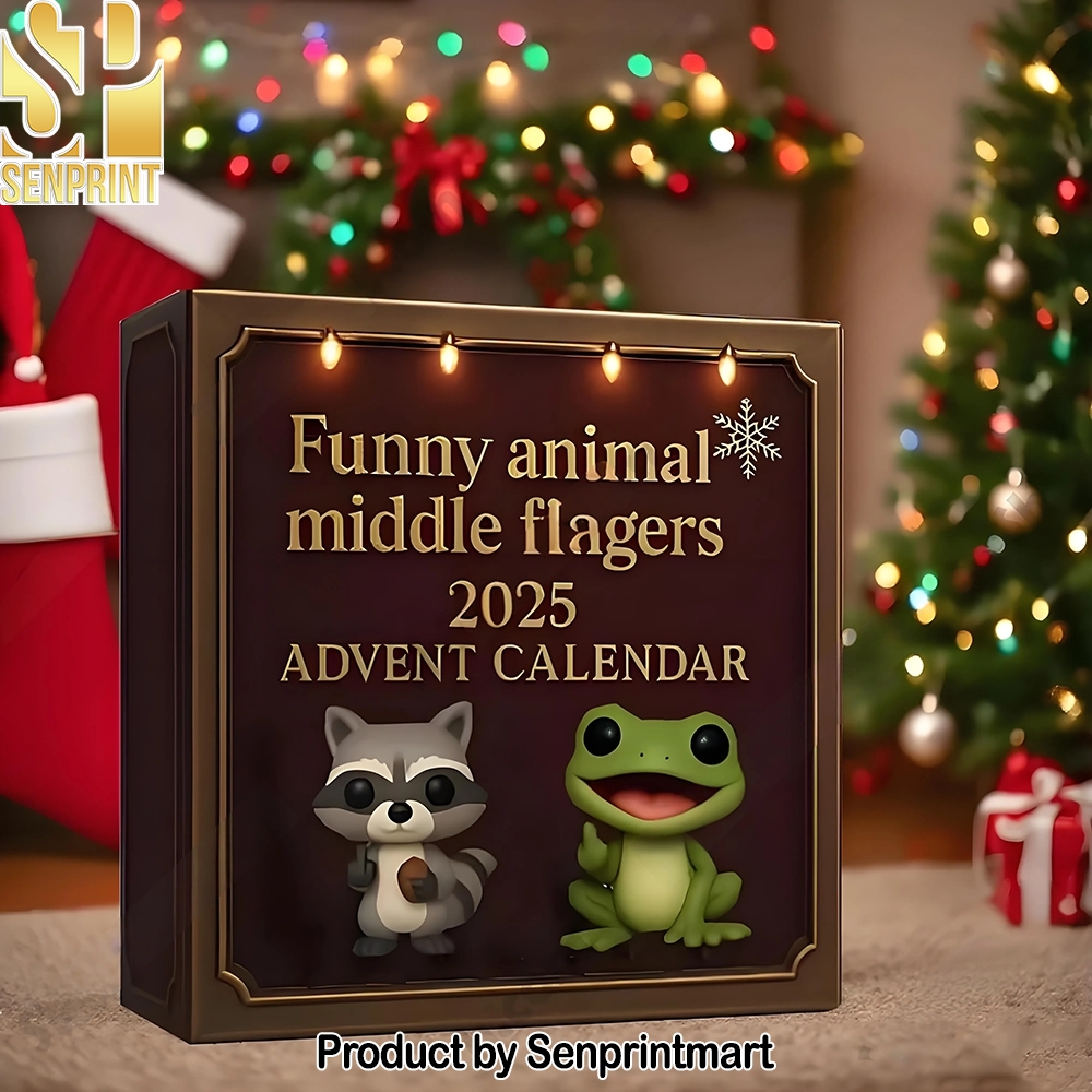 Funny Animal Middle Finger Advent Calendar 2025 Funny Animal Middle Finger Advent Calendar 2025