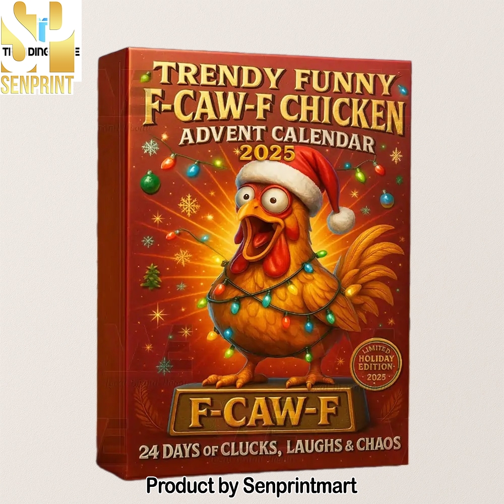 Funny F Caw F Chicken 24 Days of Christmas Box 2025