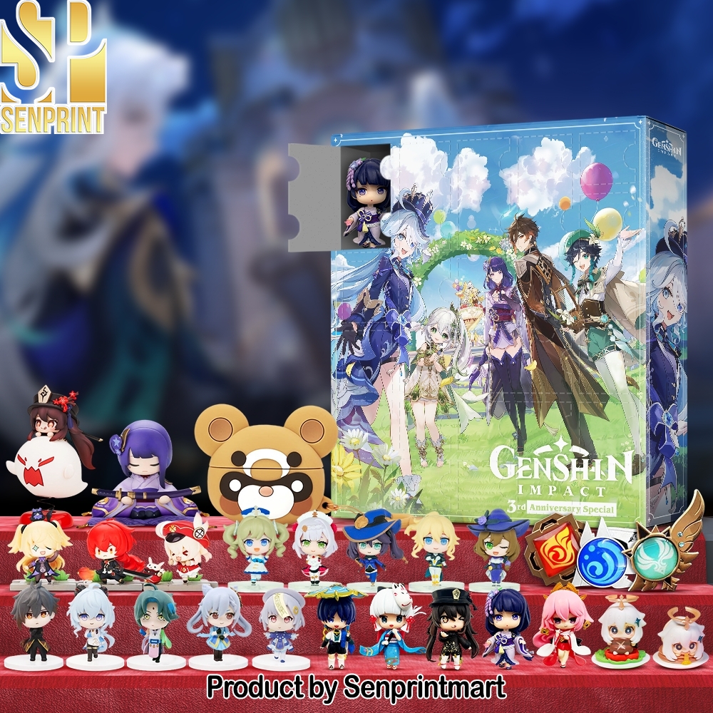 Genshin Impact 3Rd Anniversary Holiday Gift Box 2025