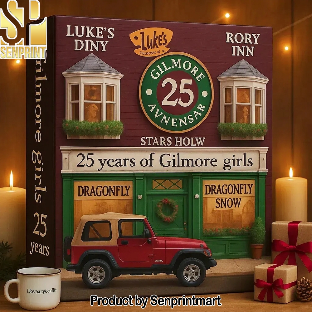 Gilmore Girls 25Th Anniversary Holiday Surprise Calendar 2025 Gilmore Girls 25Th Anniversary Holiday Surprise Calendar 2025