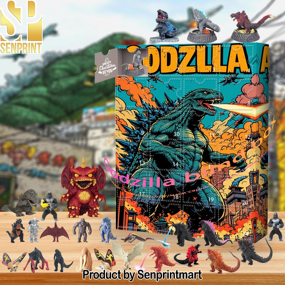 Godzilla Festive Gift Ideas Countdown Calendar 2025