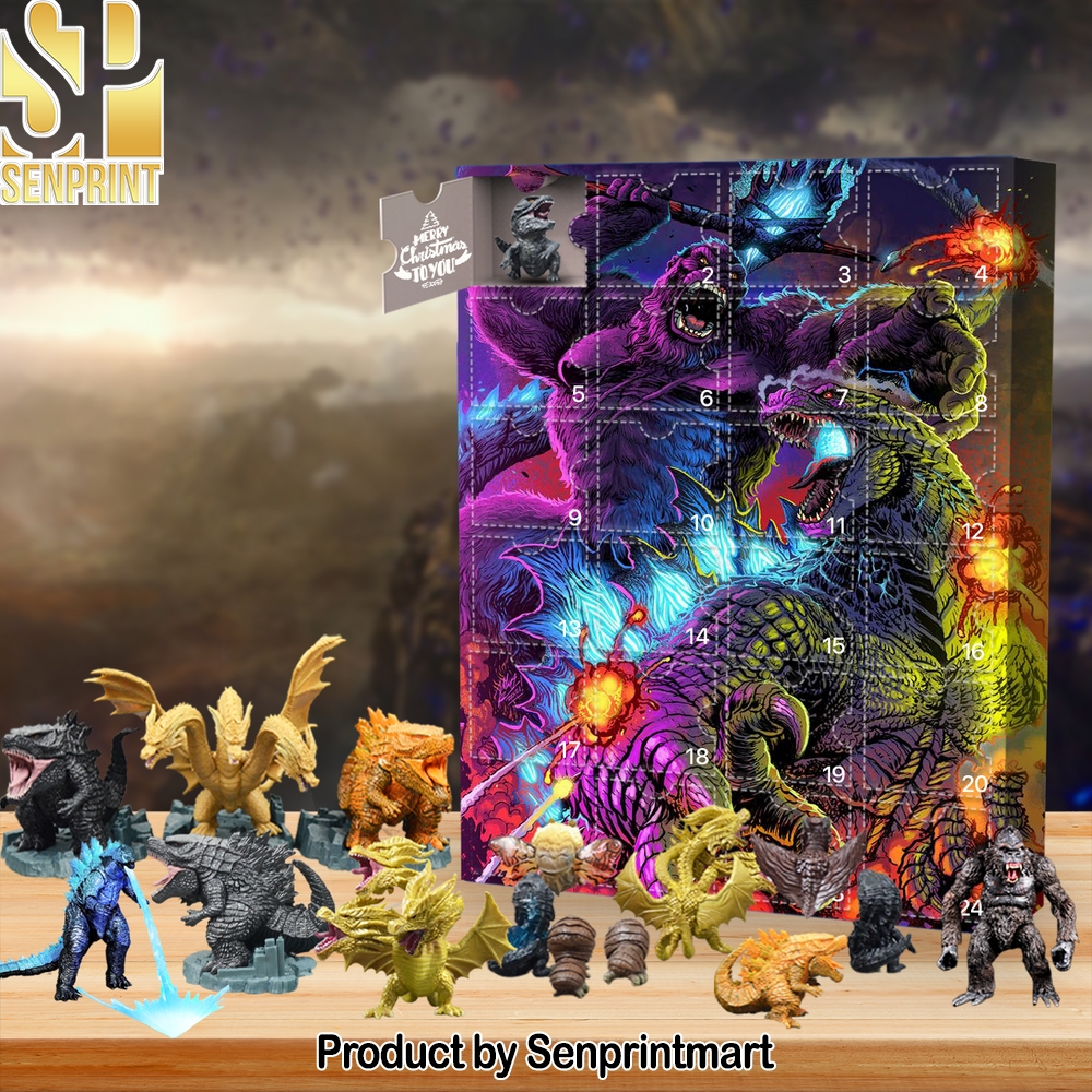 Godzilla Xmas Countdown Box 2025