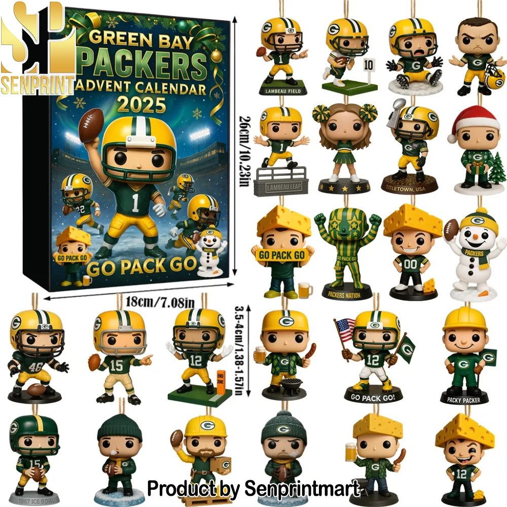 Green Bay Packers 2025 Advent Calendar Box 2025