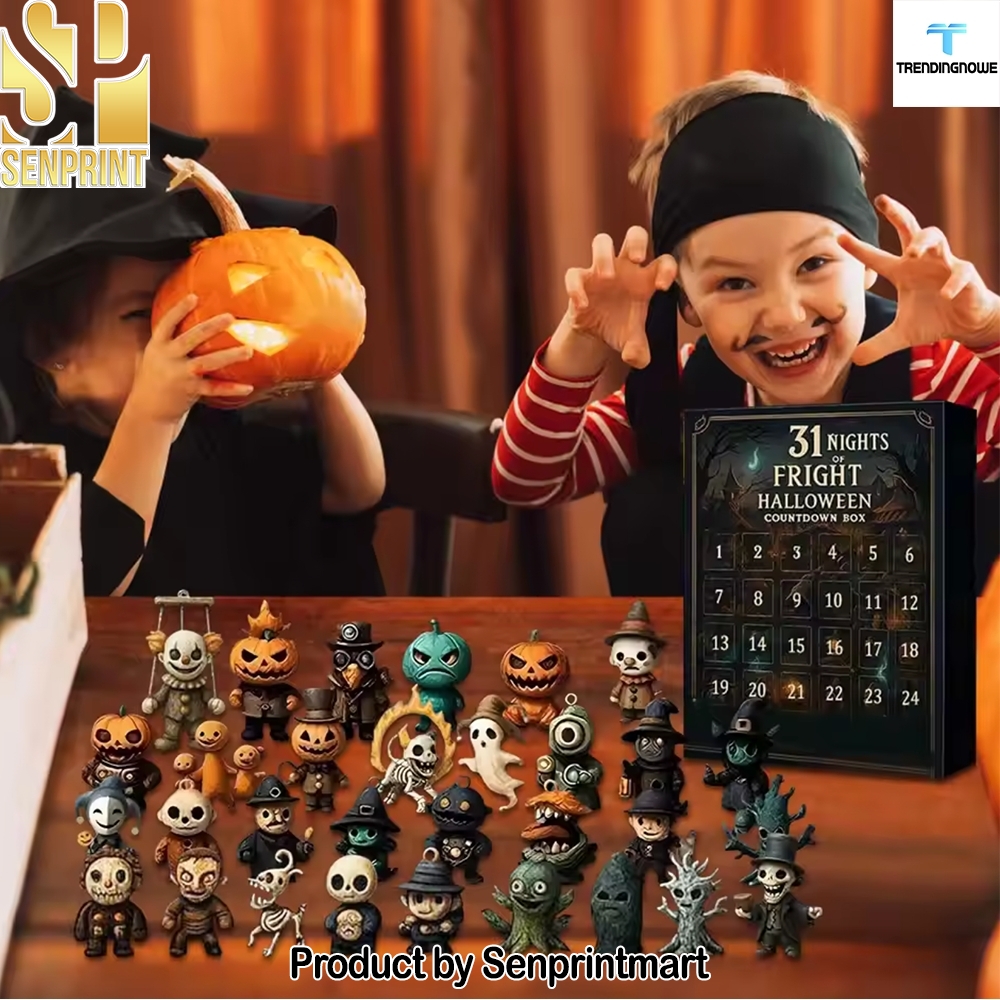 Halloween 31 Nights Horror Toy Countdown Box With Collectible Figures Holiday Treasure Box 2025 Halloween 31 Nights Horror Toy Countdown Box With Collectible Figures Holiday Treasure Box 2025