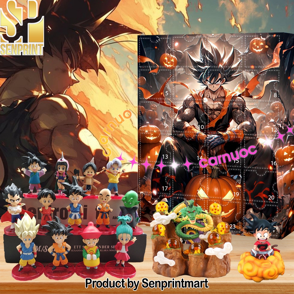 Halloween Dragon Ball 2025 Christmas Gift Calendar 2025
