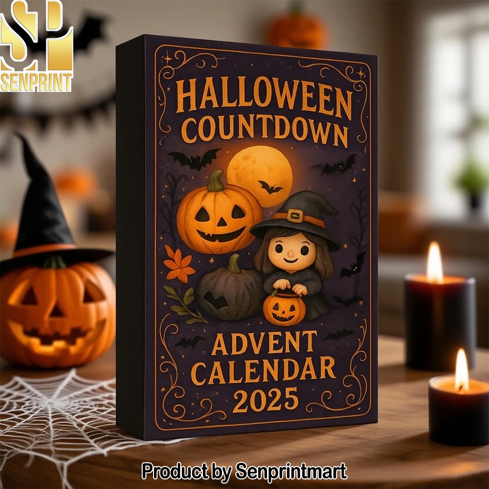 Halloween Spooky Countdown With 24 Collectible Toys Festive Countdown Calendar 2025