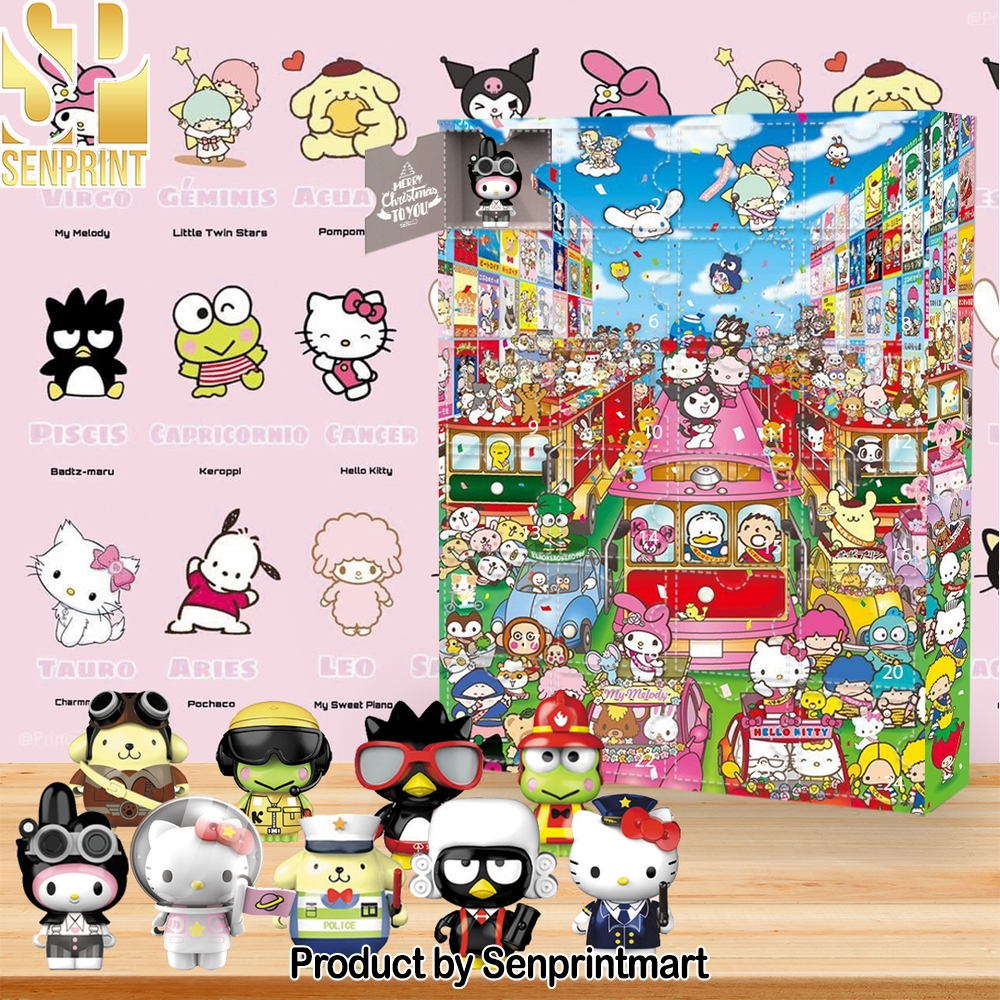Hello Kitty Family Advent calendar 2025 Holiday Gift Box 2025