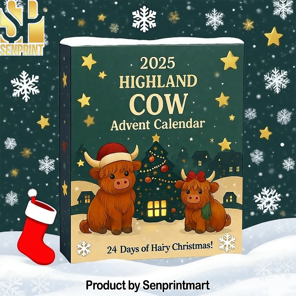 Highland Cow Cute Christmas Ornaments Holiday Gift Set Christmas Daily Gift Box 2025 Highland Cow Cute Christmas Ornaments Holiday Gift Set Christmas Daily Gift Box 2025
