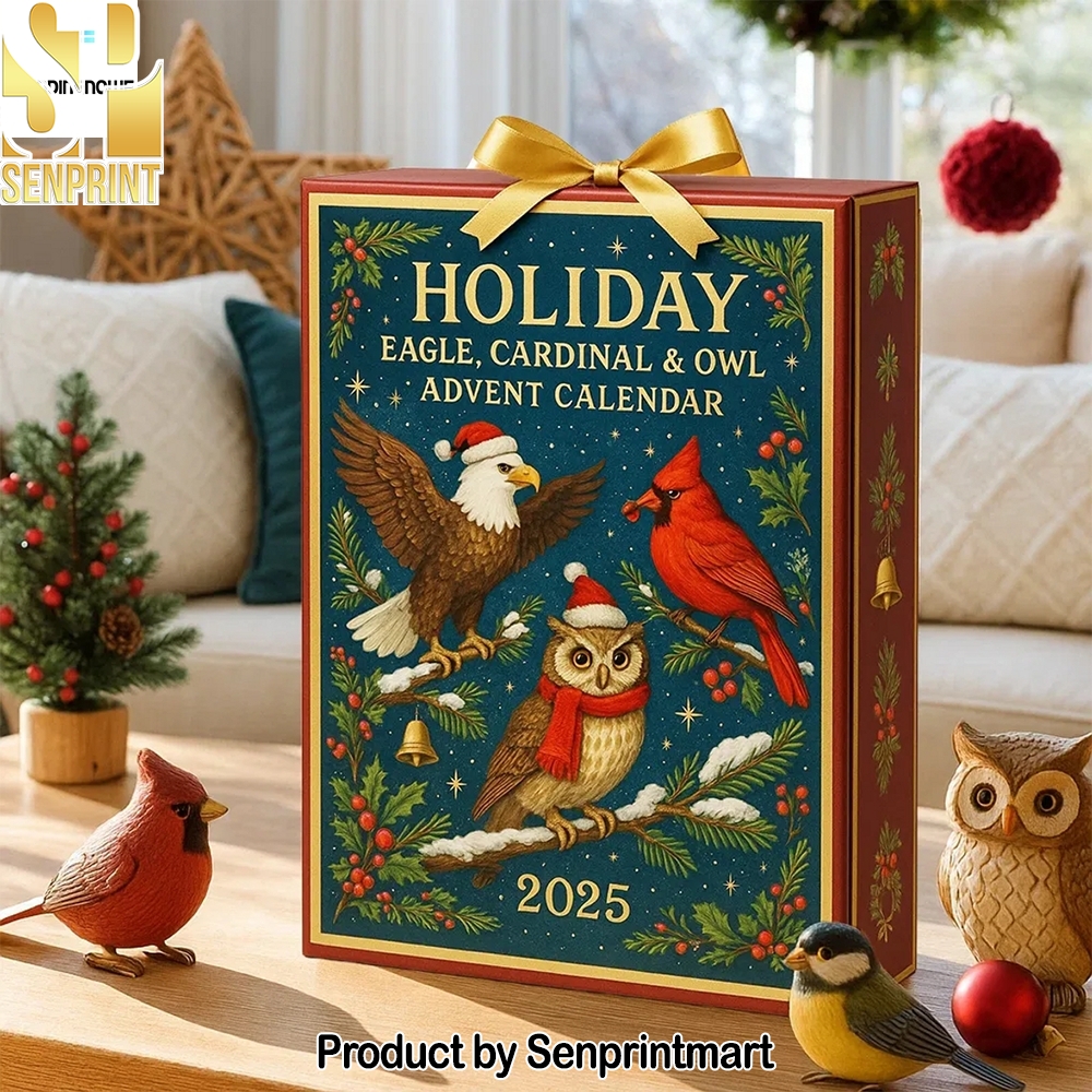 Holiday Eagle Cardinal And Owl Christmas Gift 2025 Advent Calendar 2025 Holiday Eagle Cardinal And Owl Christmas Gift 2025 Advent Calendar 2025