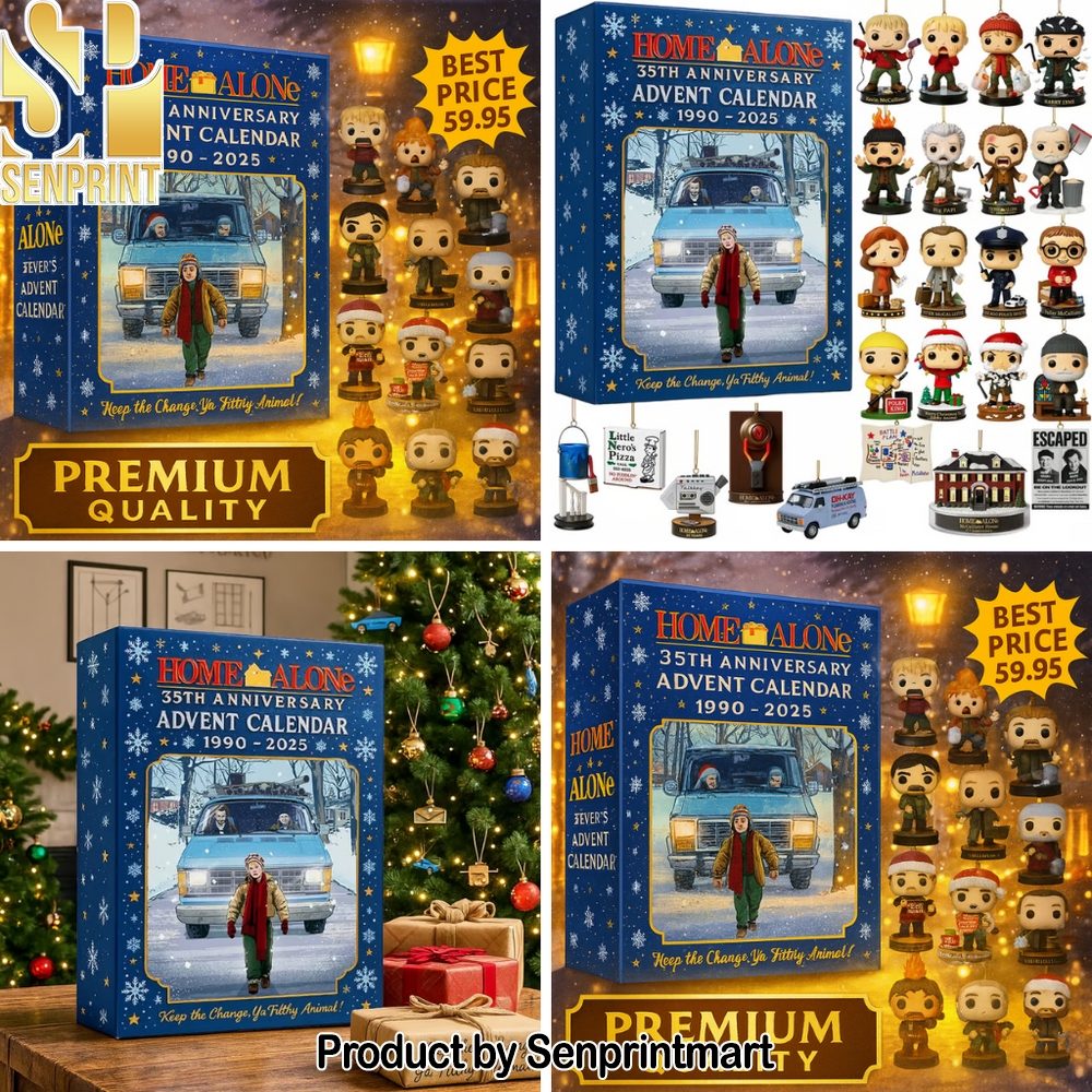 Home Alone Movie Countdown to Christmas Box 2025