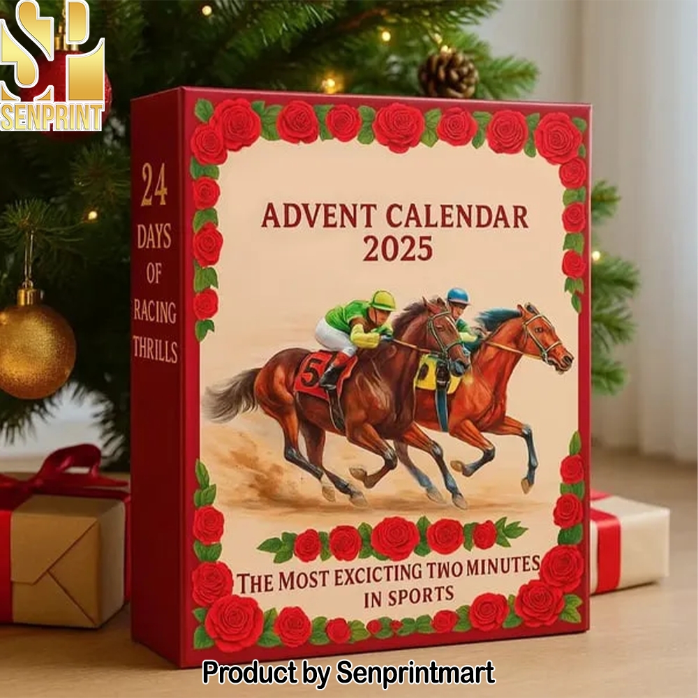 Horse Racing Run For The Roses Holiday Surprise Calendar 2025 Horse Racing Run For The Roses Holiday Surprise Calendar 2025