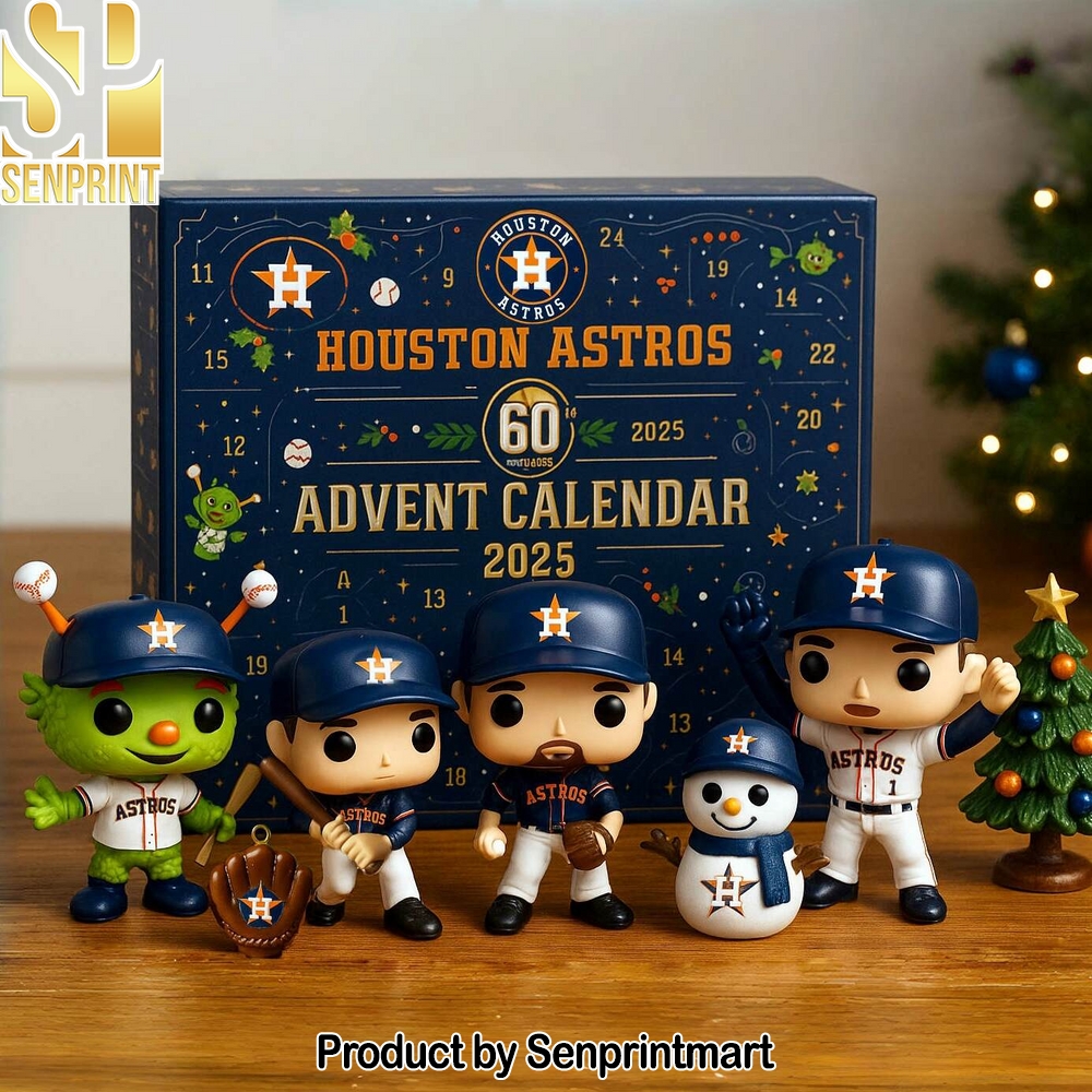 Houston Astros 60th Anniversary 2025 Advent Calendar Box 2025