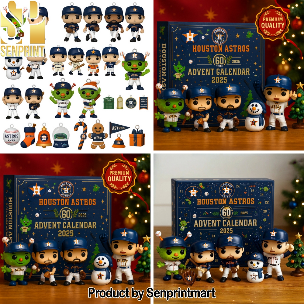 Houston Astros 60th Anniversary Holiday Surprise Calendar 2025