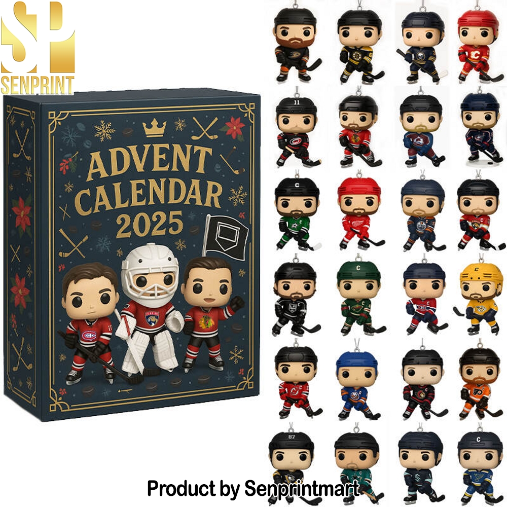 Ice Hockey Team 2025 Advent Calendar Box 2025