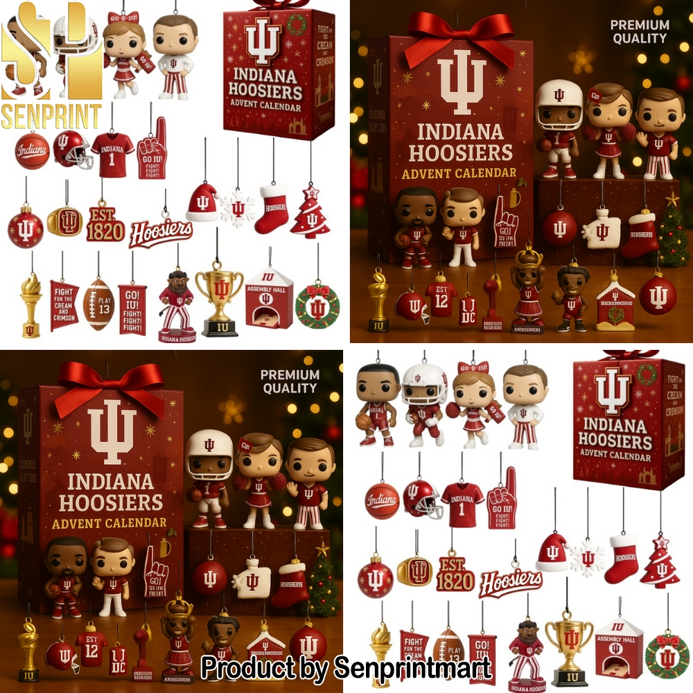 Indiana Hoosiers Christmas Daily Gift Box 2025