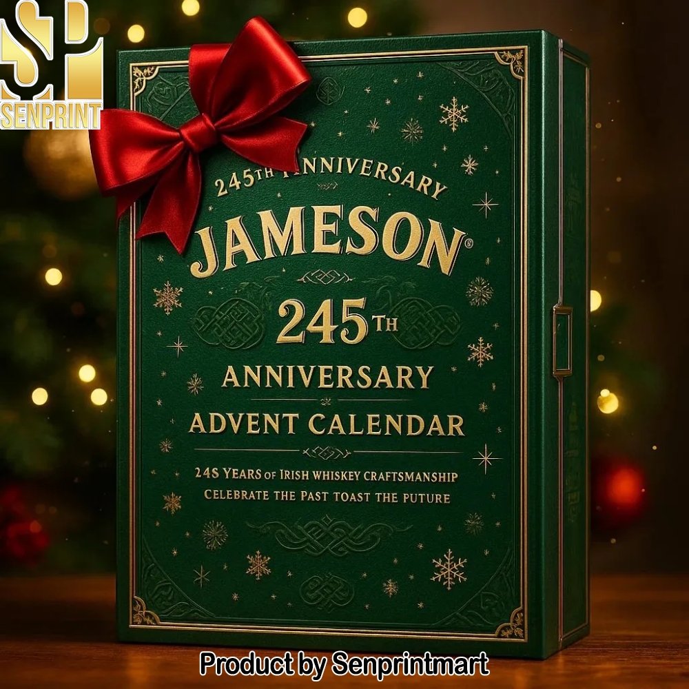 Jameson 245Th Anniversary Limited Edition Whiskey Gift Christmas Treat Box 2025 Jameson 245Th Anniversary Limited Edition Whiskey Gift Christmas Treat Box 2025