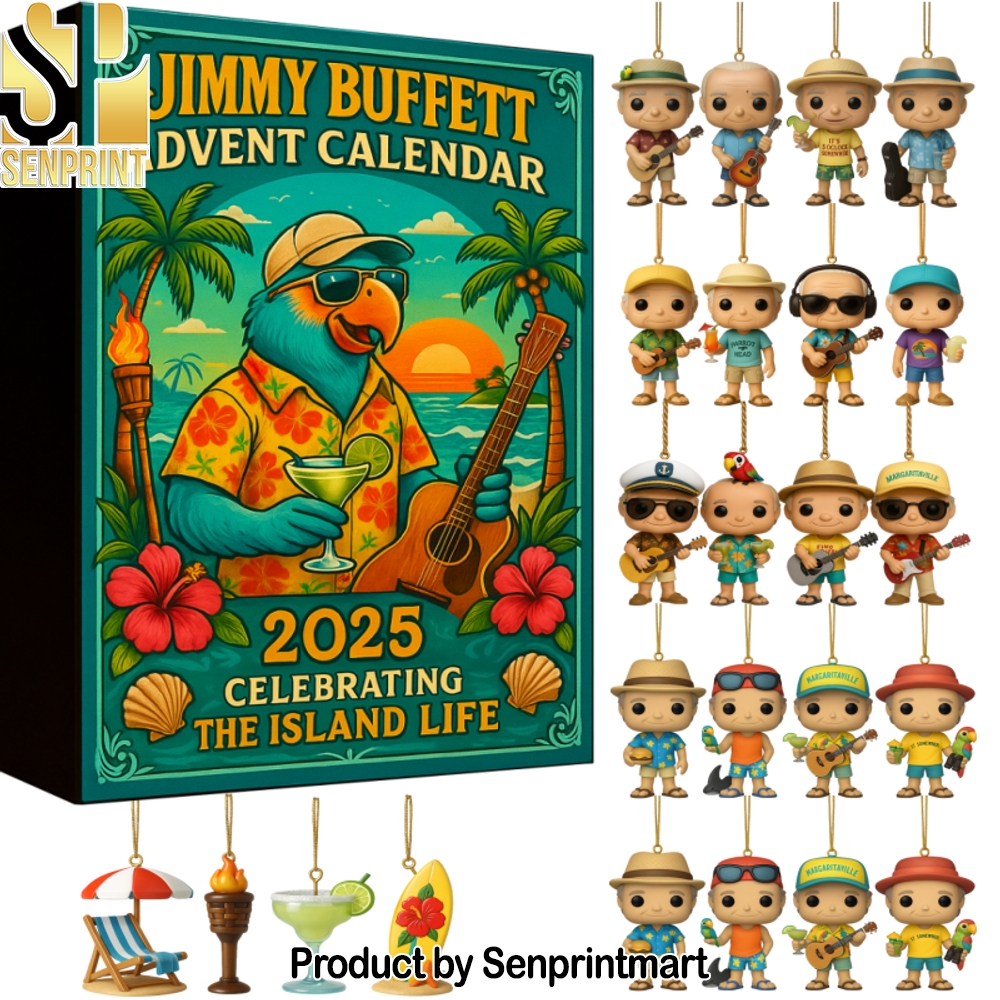 Jimmy Buffett 2025 Advent Calendar Box 2025