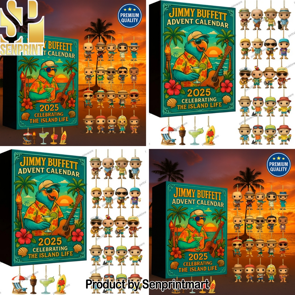 Jimmy Buffett Countdown to Christmas Box 2025