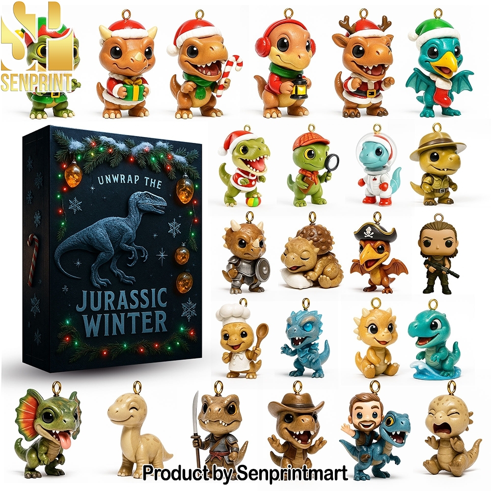 Jurassic Winter Countdown to Christmas Box 2025