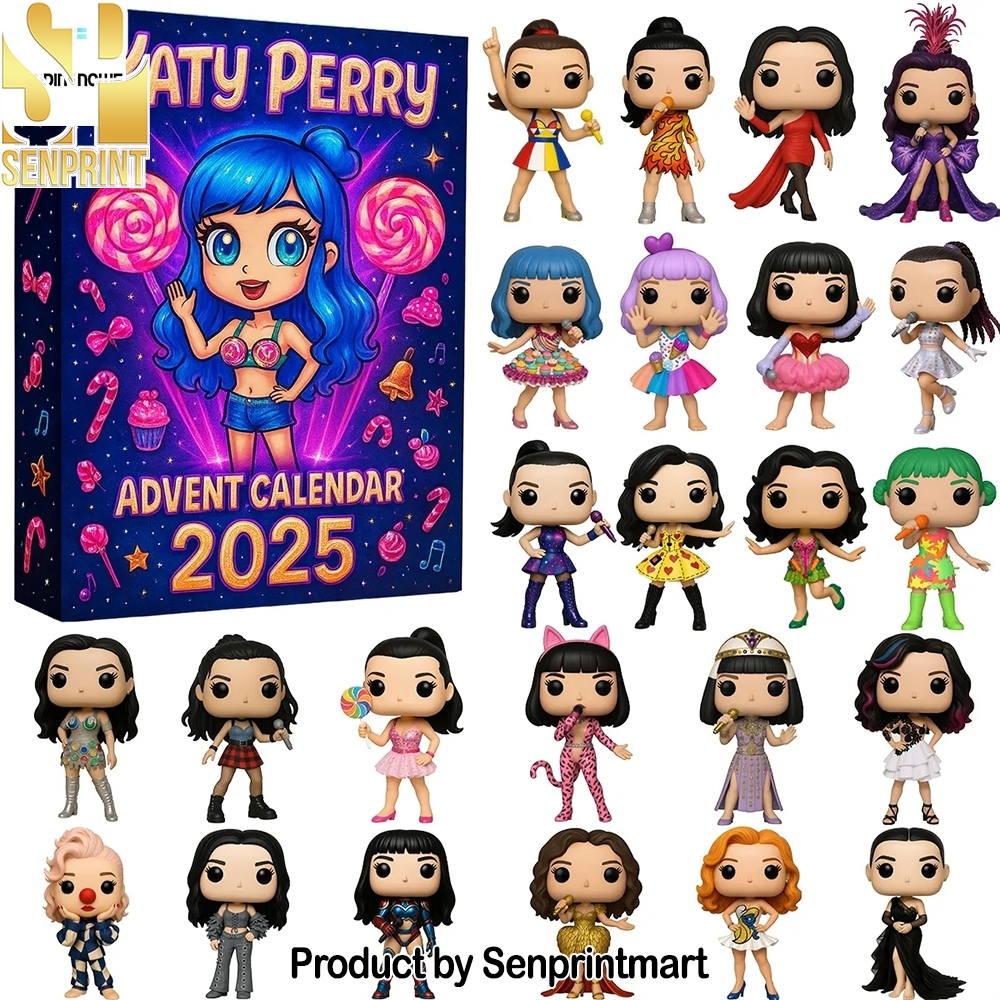 Katy Perry Limited Edition Funko Pop Figures Christmas Gift Christmas Gift Calendar 2025