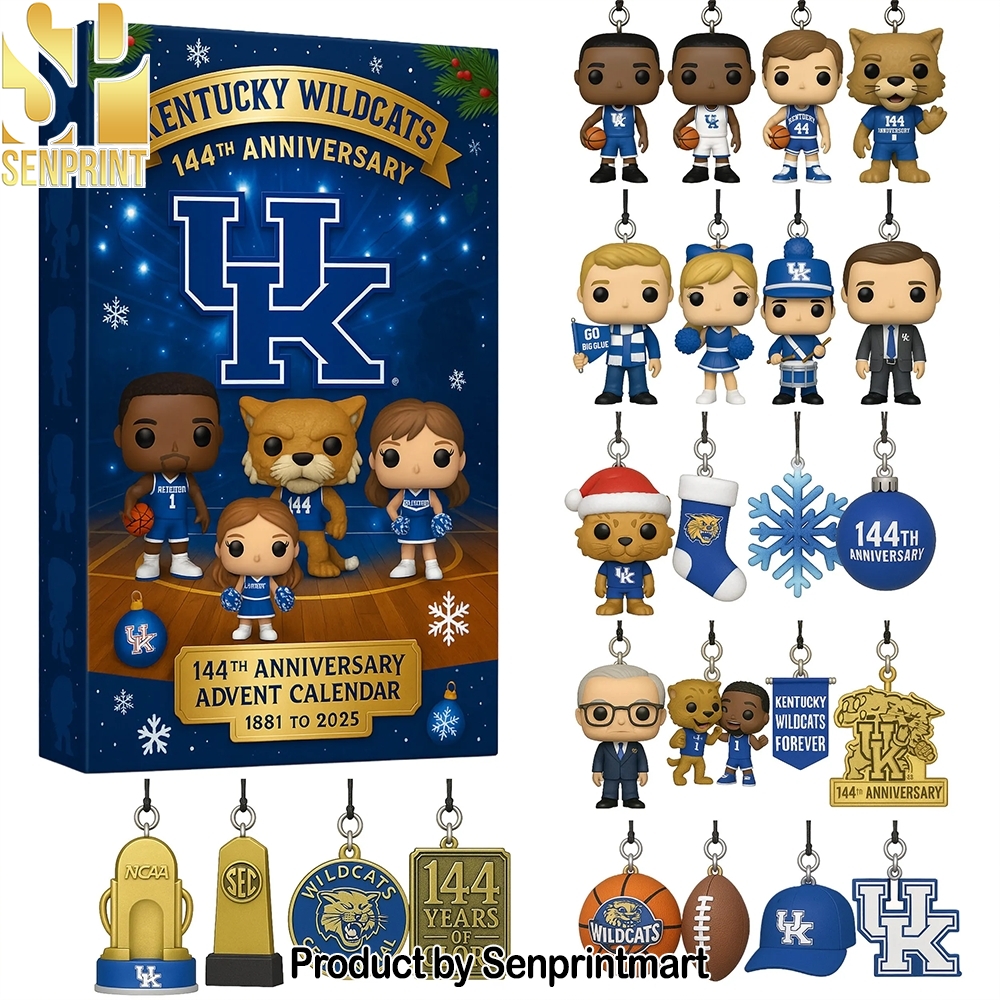 Kentucky Wildcats 144Th Anniversary Christmas Daily Gift Box 2025