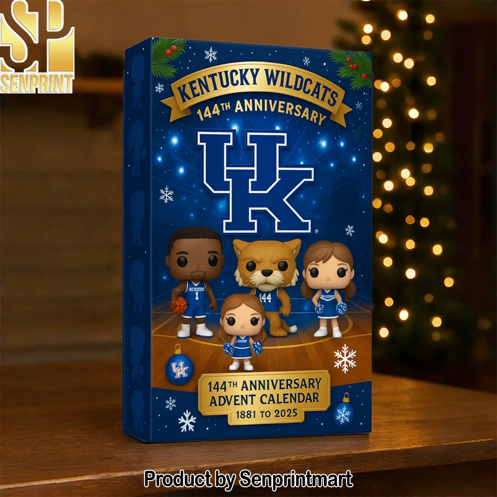 Kentucky Wildcats 144Th Anniversary Christmas Daily Gift Box 2025 Kentucky Wildcats 144Th Anniversary Christmas Daily Gift Box 2025