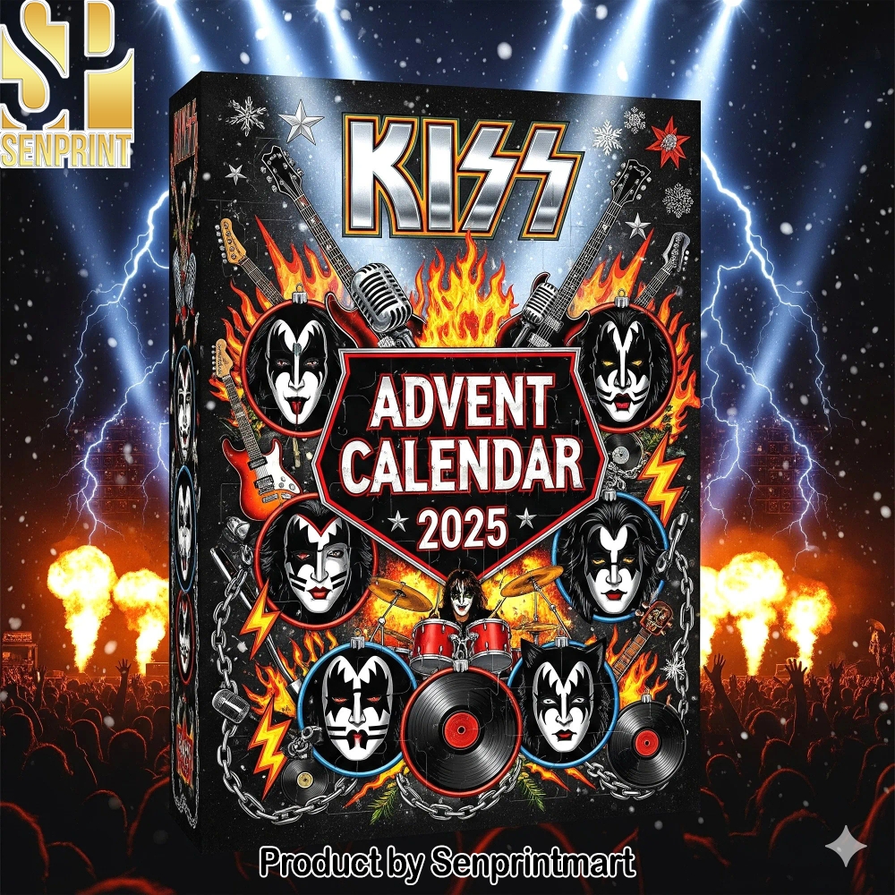 Kiss Rock Band Countdown to Christmas Box 2025
