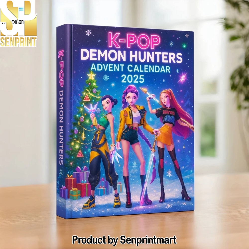 Kpop Demon Hunters Huntrix Christmas Gift Calendar 2025
