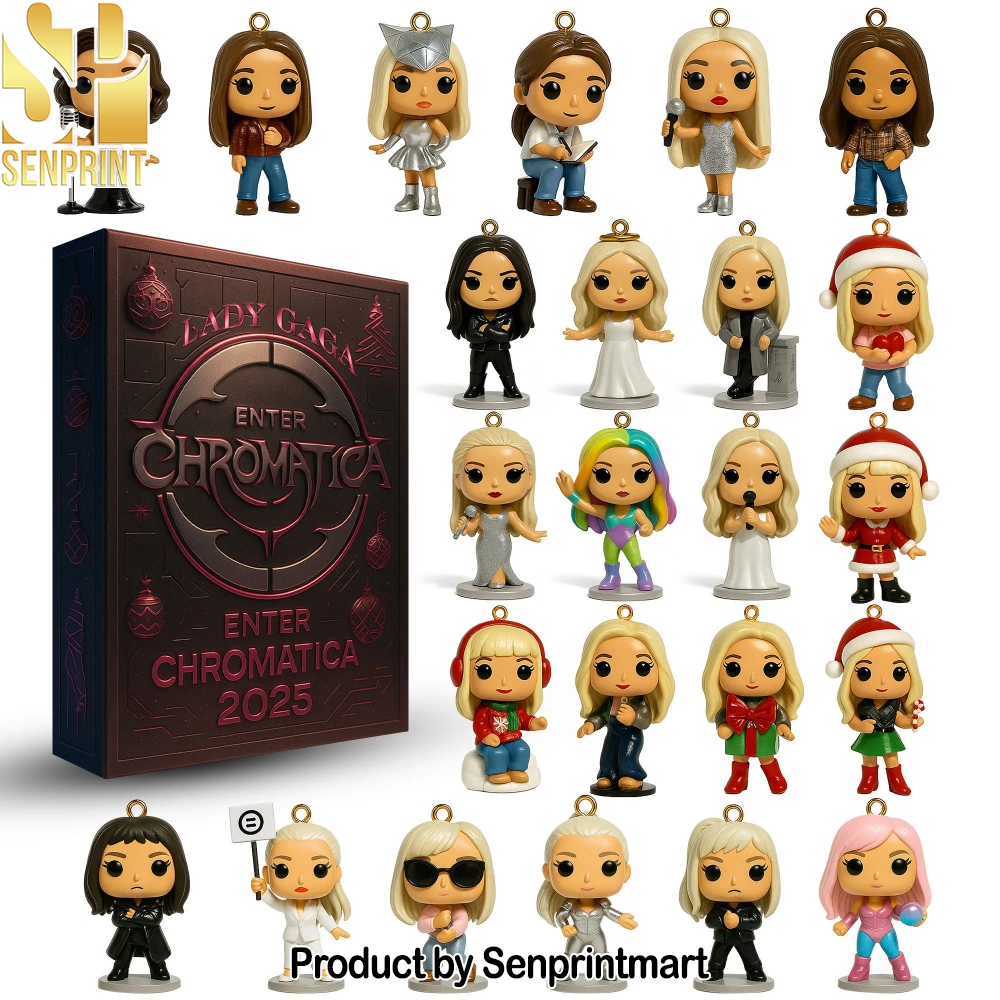 Lady Gaga Chromatica Festive Countdown Calendar 2025