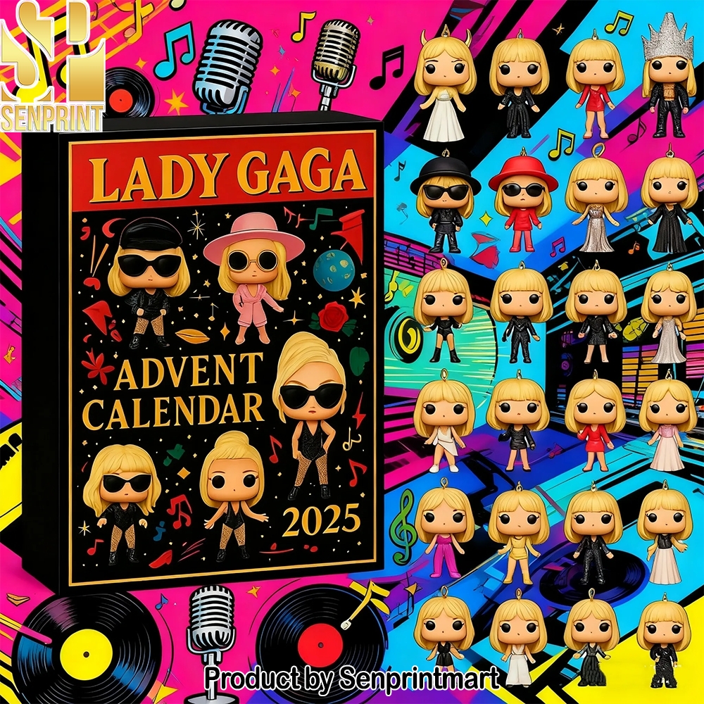Lady Gaga Limited Edition 24 Mini Collectible Figures Holiday Gift Set Holiday Gift Box 2025