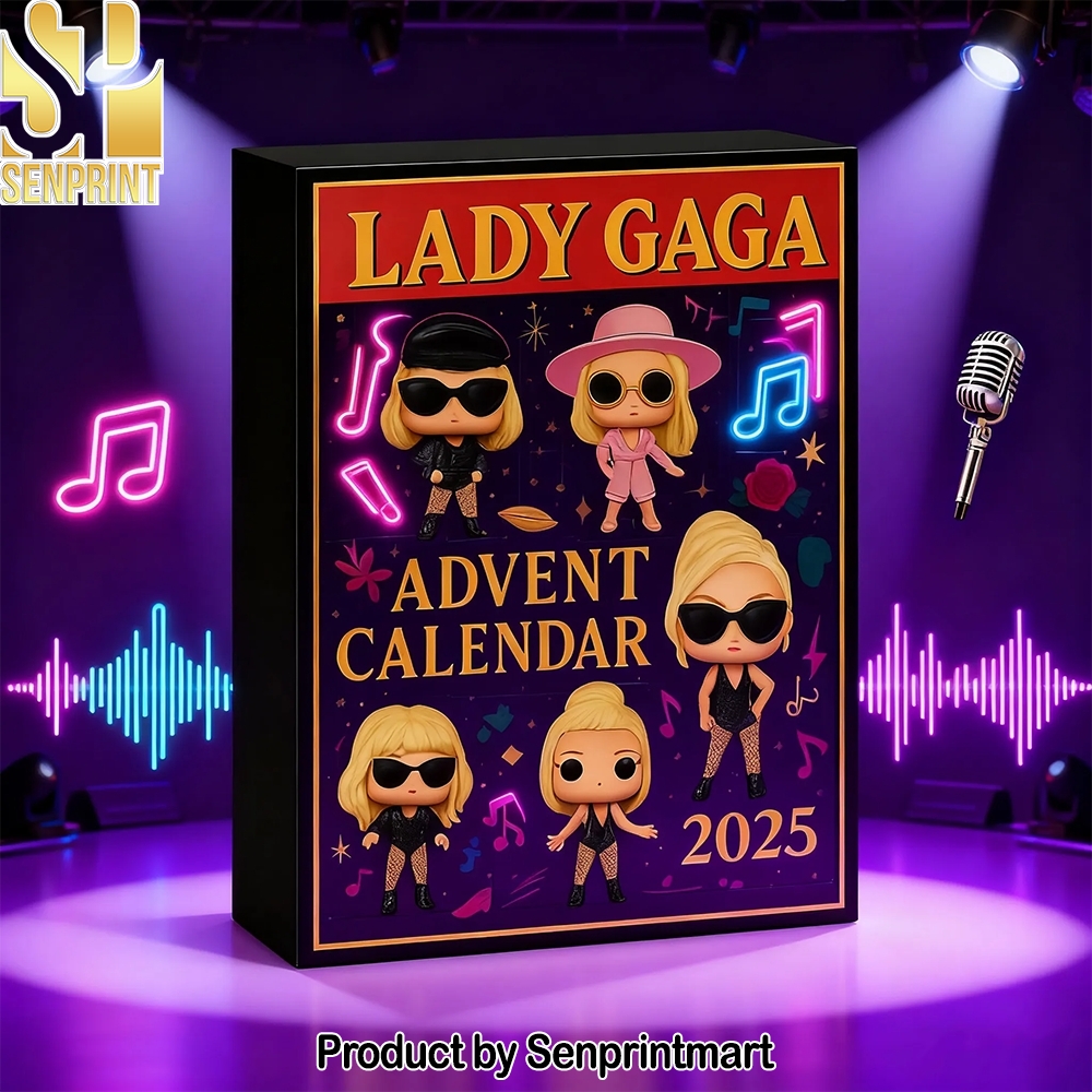 Lady Gaga Limited Edition 24 Mini Collectible Figures Holiday Gift Set Holiday Gift Box 2025 Lady Gaga Limited Edition 24 Mini Collectible Figures Holiday Gift Set Holiday Gift Box 2025