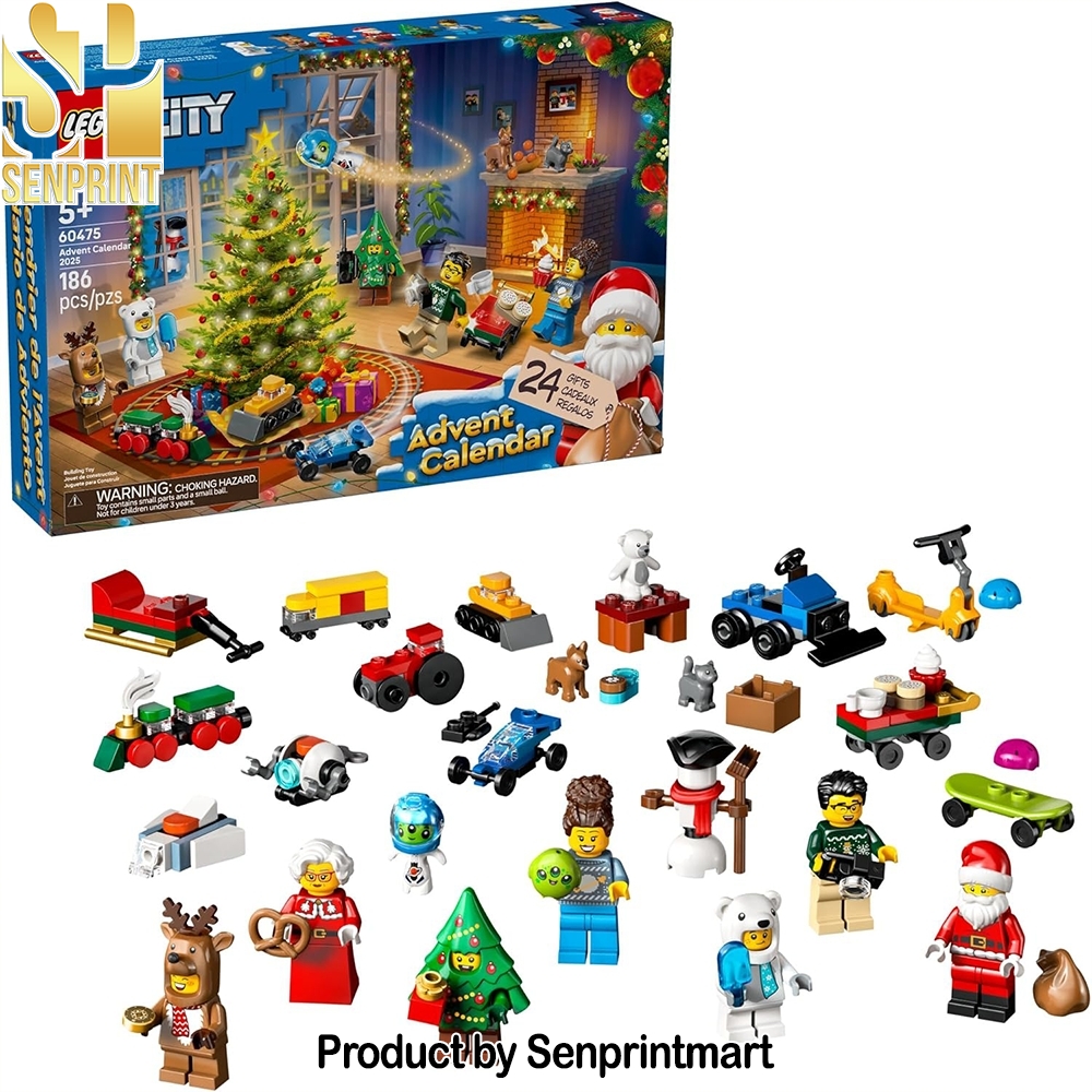 Lego City Santa And Mrs Claus Christmas Treat Box 2025