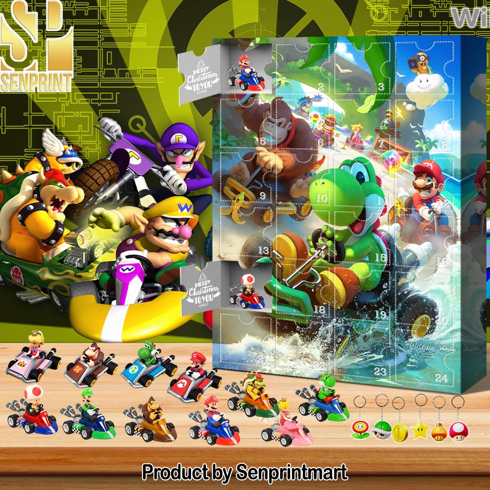 Mario Kart Advent Calendar Box 2025
