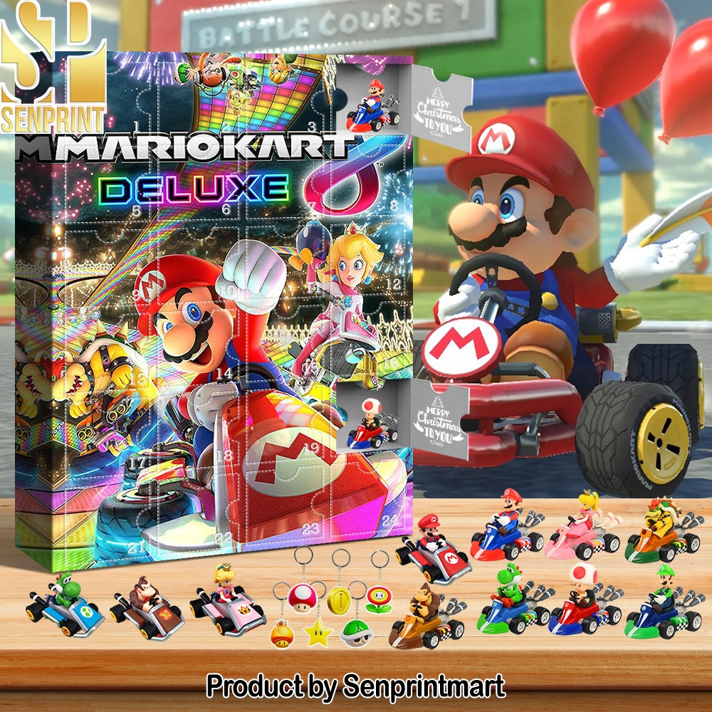 Mario Kart Christmas Gift Advent Calendar Box 2025